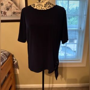 Black, short sleeve from Chicos